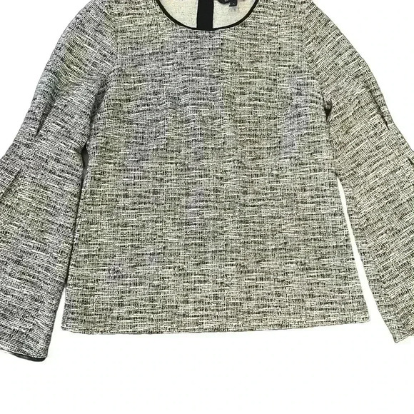 Banana Republic-Bell Sleeve Crew Neck Straight Hem Top-Women’s Size S-Stretchy - Picture 2 of 7